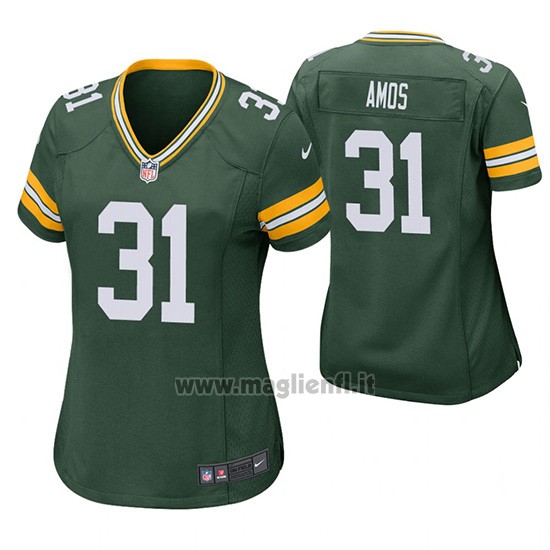 Maglia NFL Game Donna Green Bay Packers Adrian Amos Verde